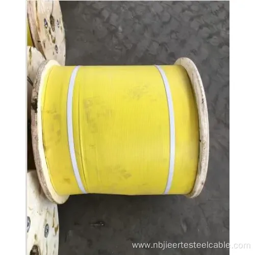 DIP Galvanized Steel Rope 1X7 with High Quality